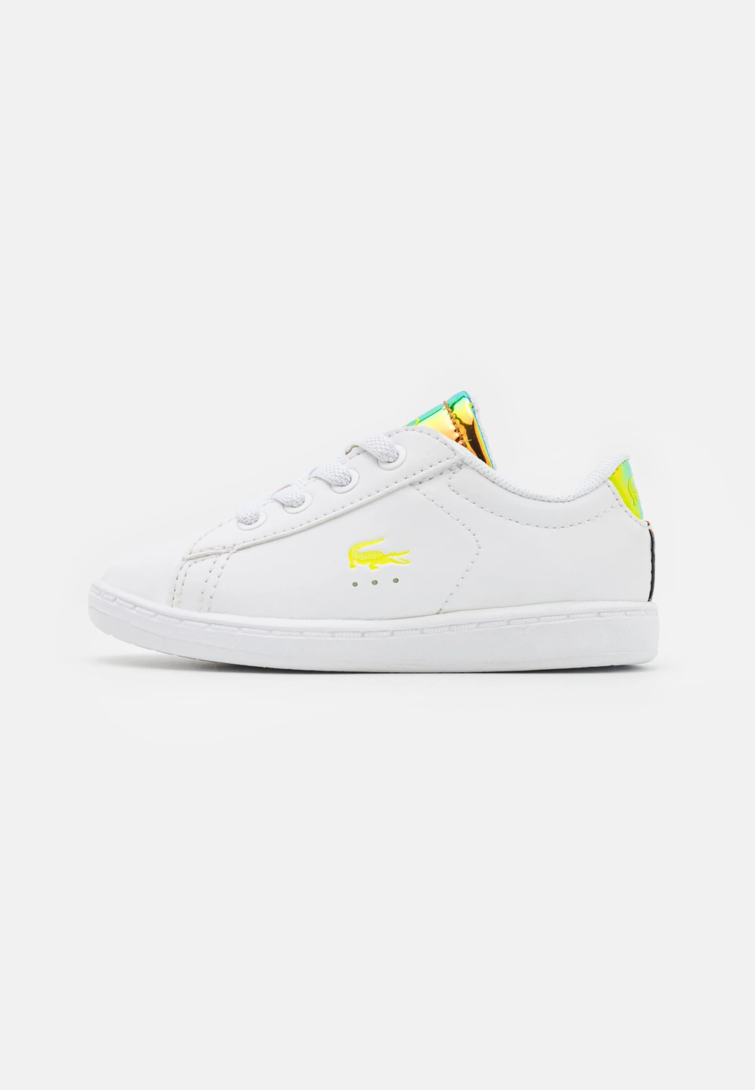 Lacoste Carnaby Unisex - Sneakers Laag - White/Yellow 1 Lacoste Carnaby Unisex - Sneakers Laag - White/Yellow