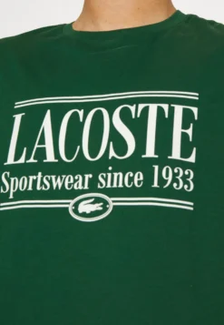 Lacoste T-Shirt Print - Green -Lacoste c2d5faa675ff45a28f67fe2c3eb5fe0b scaled