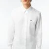 Lacoste Overhemd - Blanc