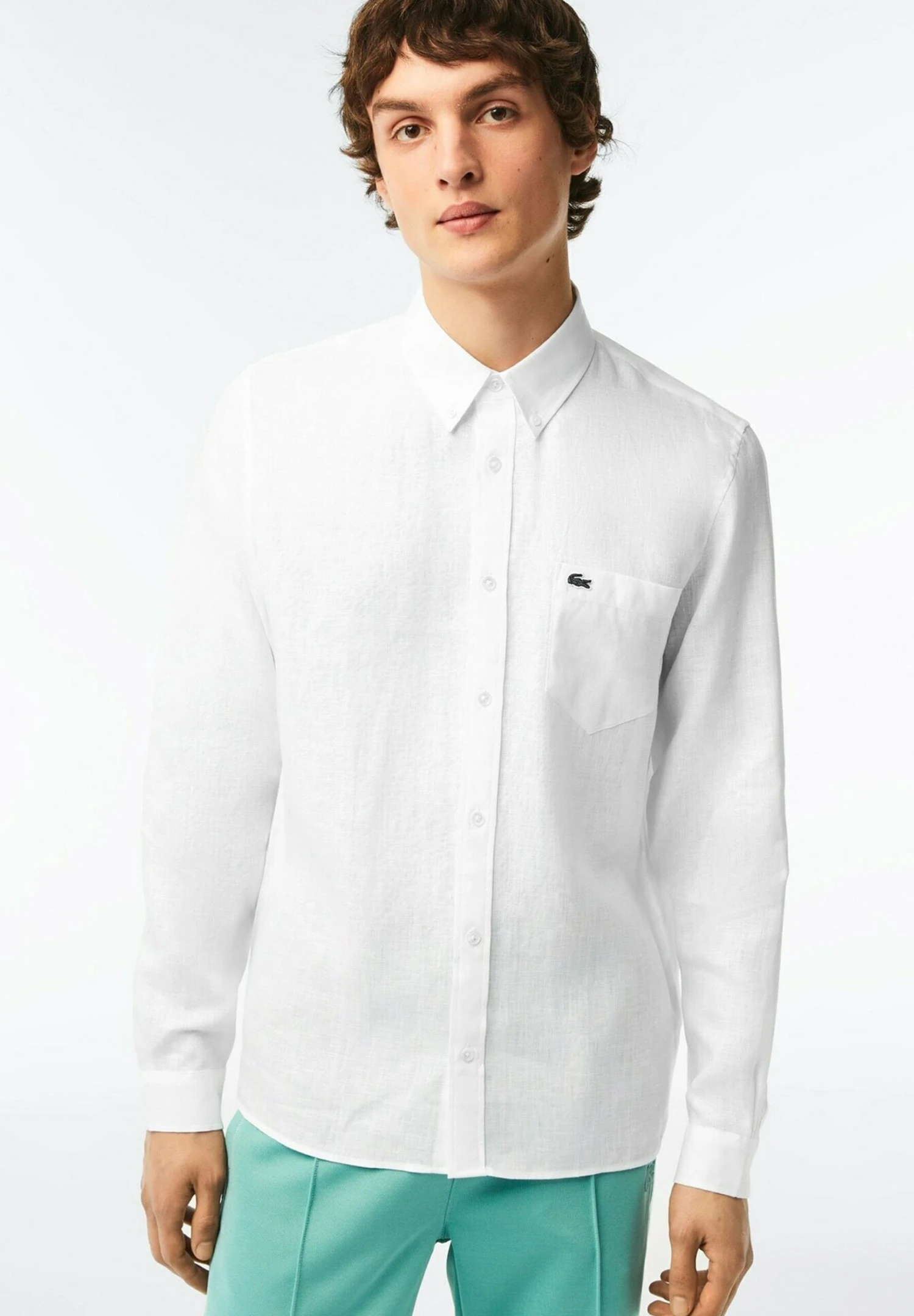Lacoste Overhemd - Blanc 1 Lacoste Overhemd - Blanc