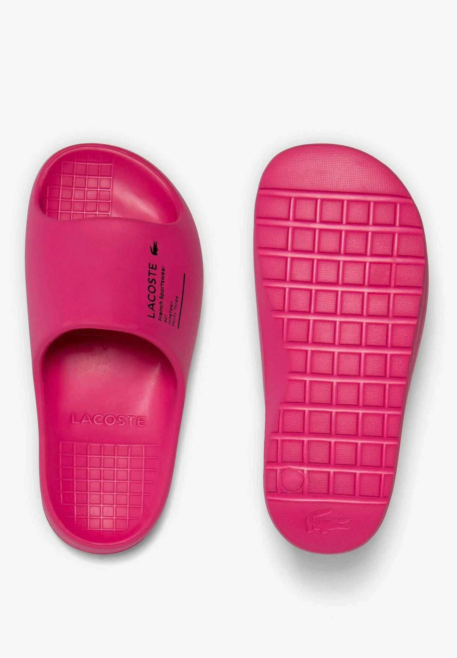 Lacoste Badslippers - Pnk Blk F 3 Lacoste Badslippers - Pnk Blk F - Afbeelding 3