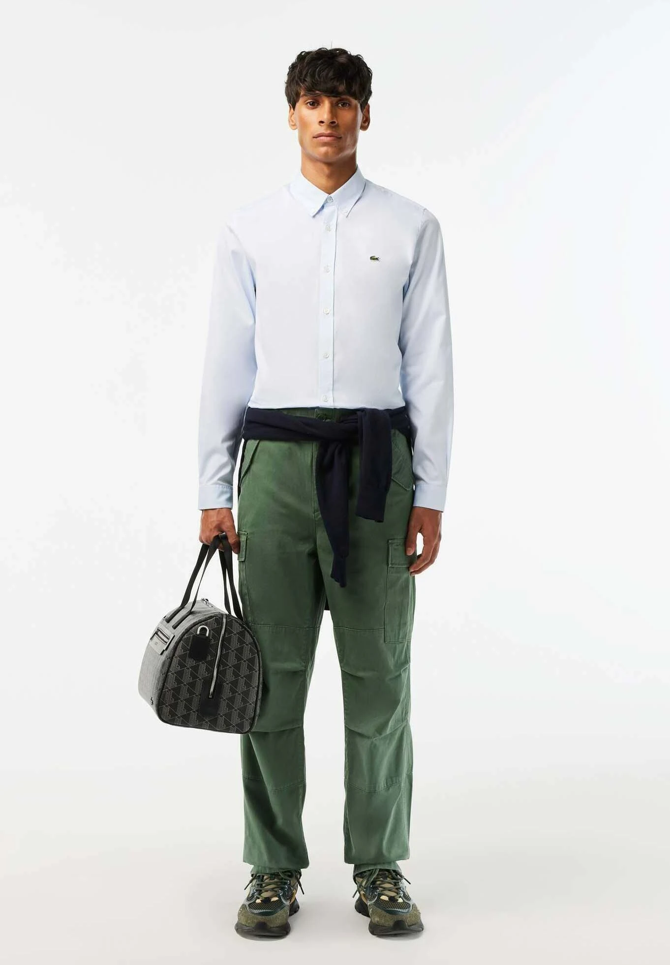 Lacoste H_Cb - Cargobroek - Vert Fonce Smi 2 Lacoste H_Cb - Cargobroek - Vert Fonce Smi - Afbeelding 2