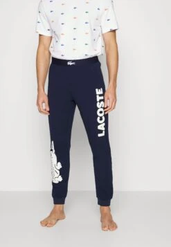 Lacoste Pyjamabroek - Navy Blue/White