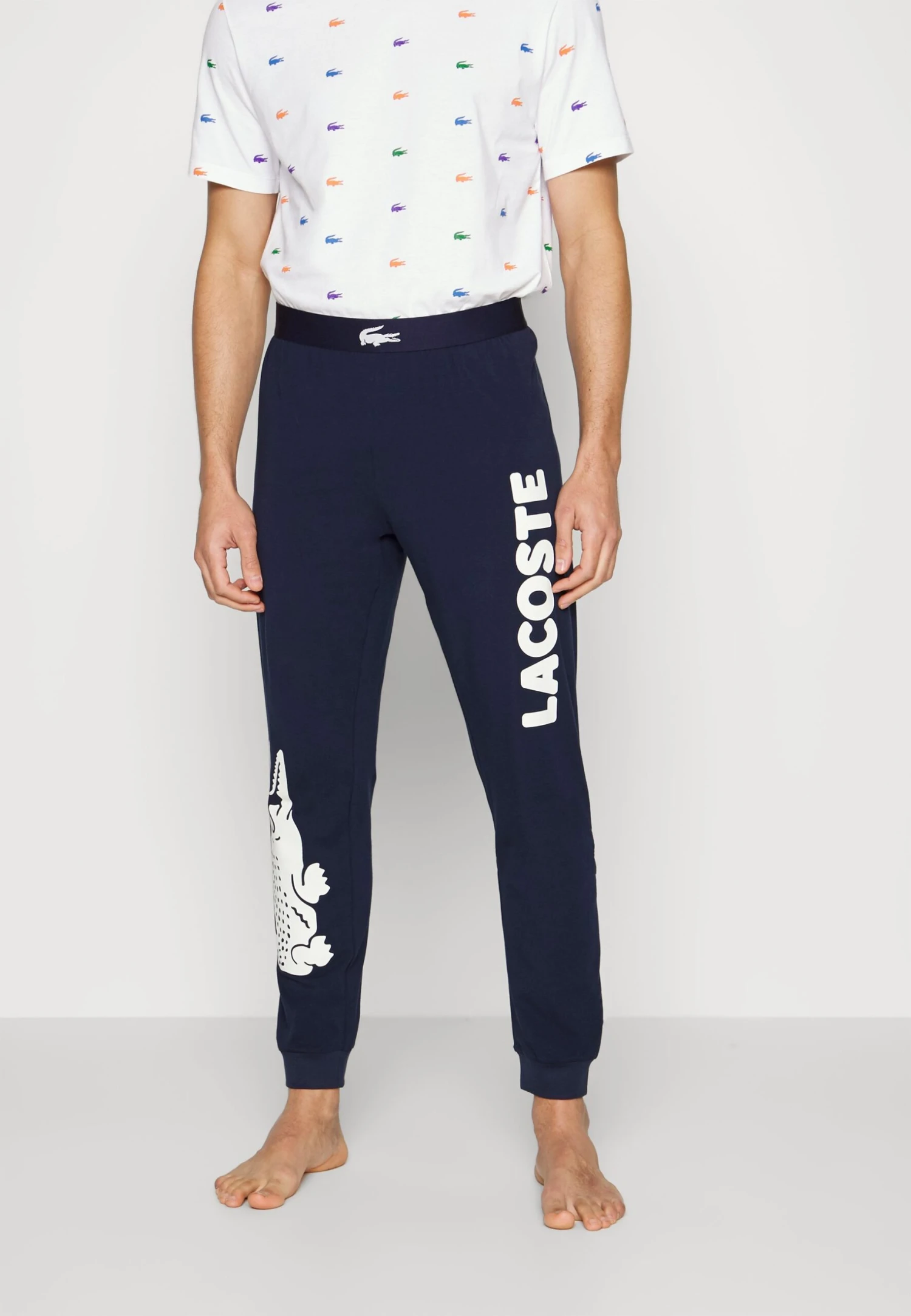 Lacoste Pyjamabroek - Navy Blue/White 1 Lacoste Pyjamabroek - Navy Blue/White