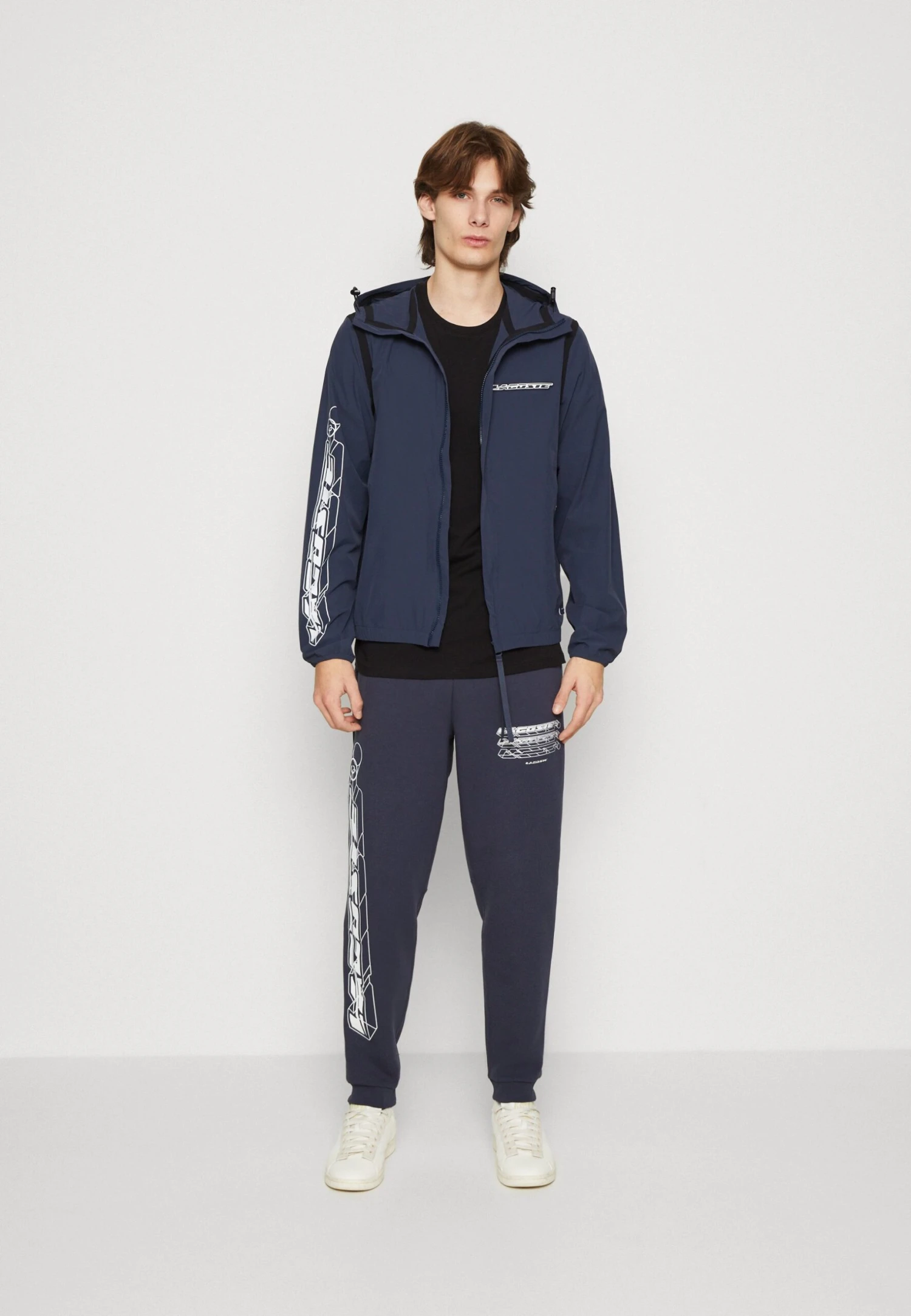 Lacoste Regenjas - Bleu 2 Lacoste Regenjas - Bleu - Afbeelding 2