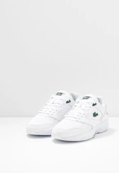 Lacoste Storm - Sneakers Laag - White/Dark Green -Lacoste cede6f06a9fe408aa80083e487e5c0aa