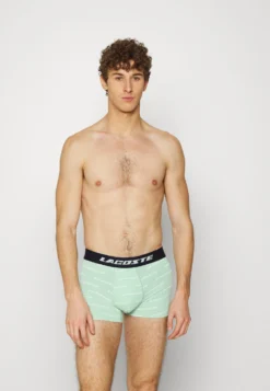Lacoste 3 Pack - Onderbroeken - Pastille Mint/Navy Blue