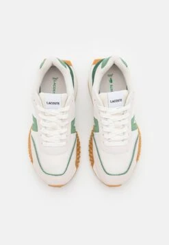 Lacoste Spin Deluxe - Sneakers Laag - White/Green -Lacoste d23b4d7776284381858991985e2f3c1f