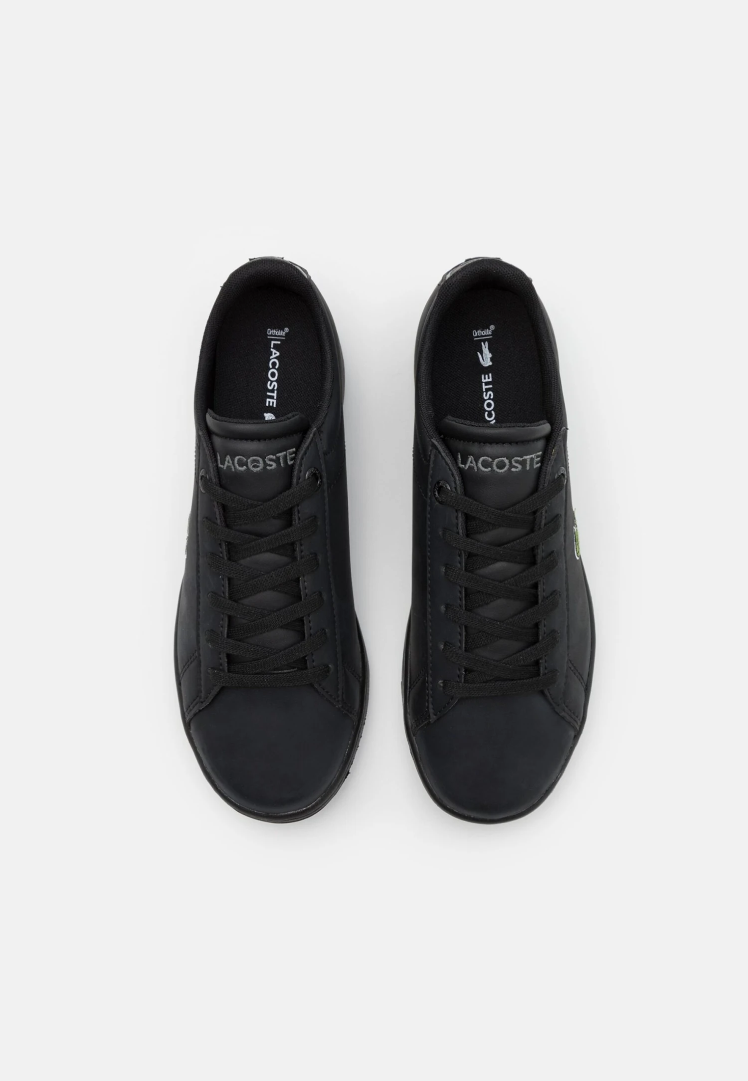 Lacoste Carnaby Evo Unisex - Sneakers Laag - Black 4 Lacoste Carnaby Evo Unisex - Sneakers Laag - Black - Afbeelding 4