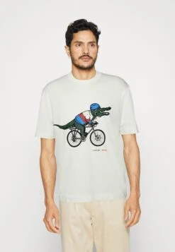 Lacoste X Netflix - T-Shirt Print - Flour