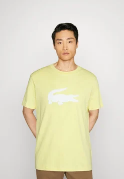Lacoste Th4191 Kxe - T-Shirt Basic - Yellow