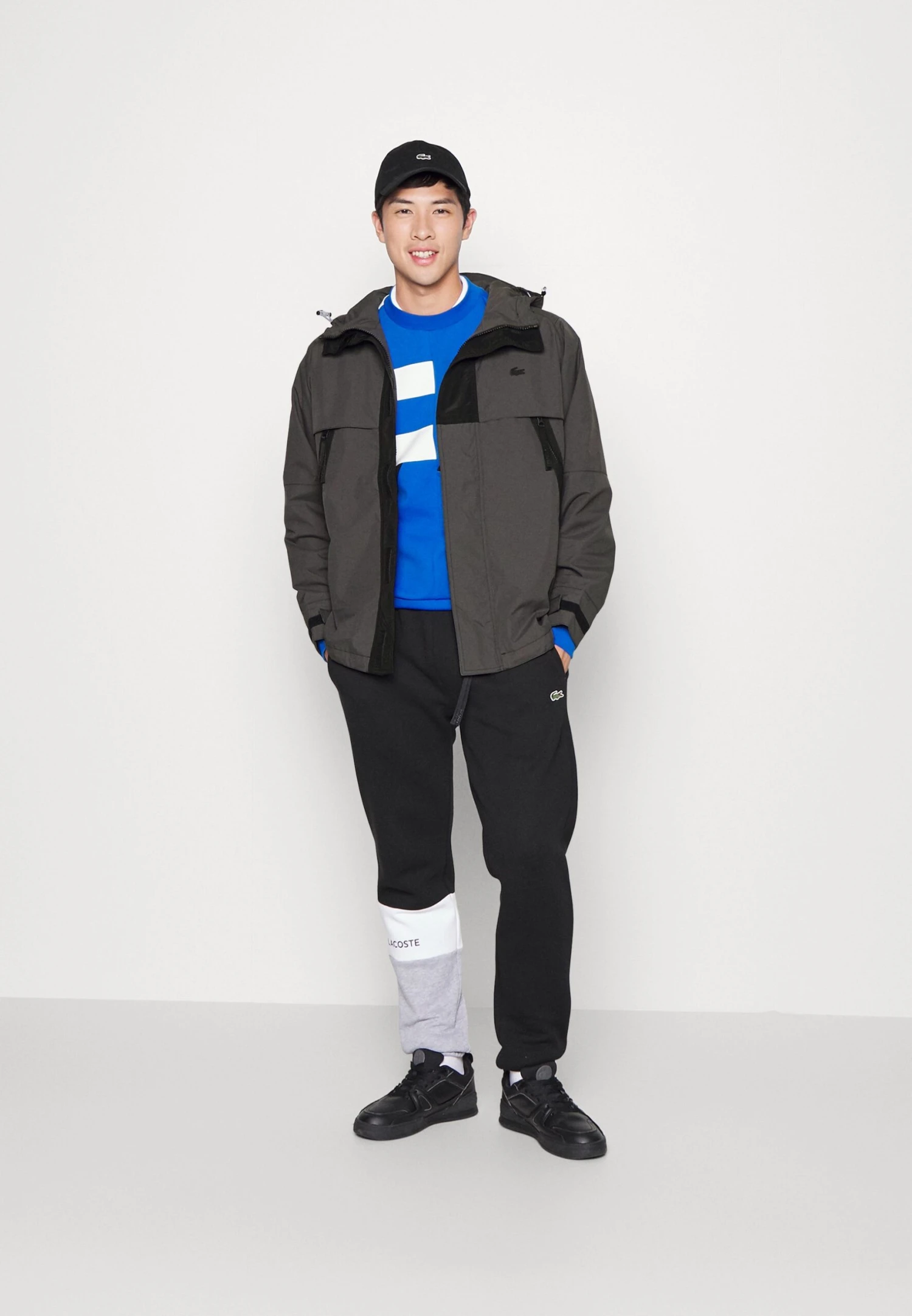 Lacoste Lichte Jas - Noir 2 Lacoste Lichte Jas - Noir - Afbeelding 2