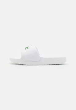 Lacoste Serve - Badslippers - White/Green