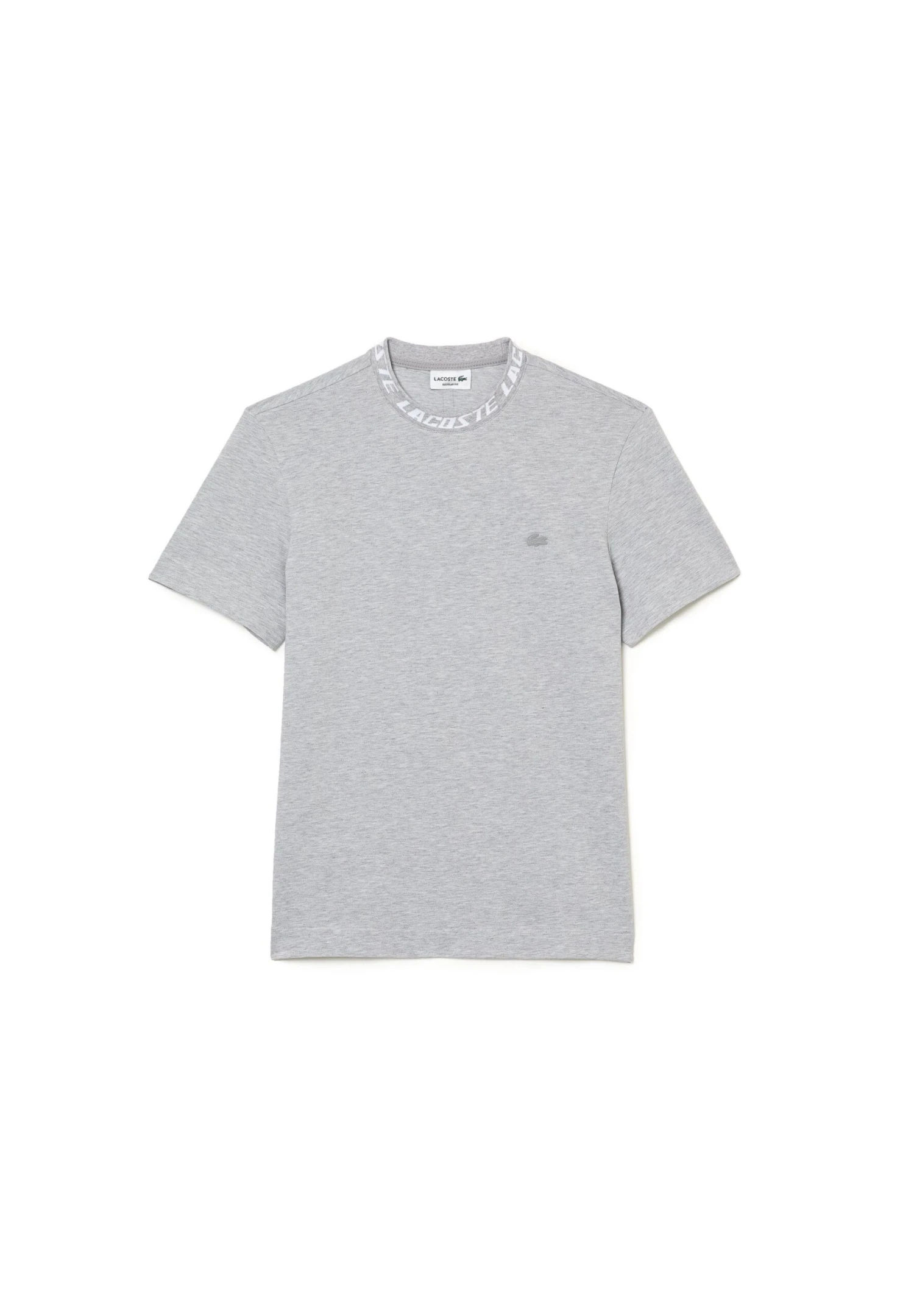 Lacoste T-Shirt Print - Gris Chiné 6 Lacoste T-Shirt Print - Gris Chiné - Afbeelding 6