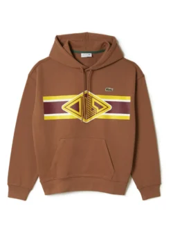 Lacoste Hoodie - Marron Clair