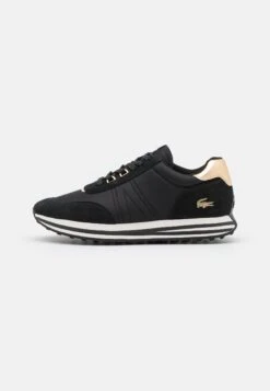 Lacoste L-Spin- Sneakers Laag - Black/Gold
