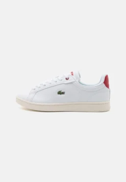 Lacoste Carnaby Pro Unisex - Sneakers Laag - White/Red