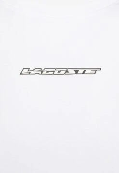 Lacoste Logo T Shirt - T-Shirt Basic - White -Lacoste fa1af1fb6c774e1cbf2318fc496cafda