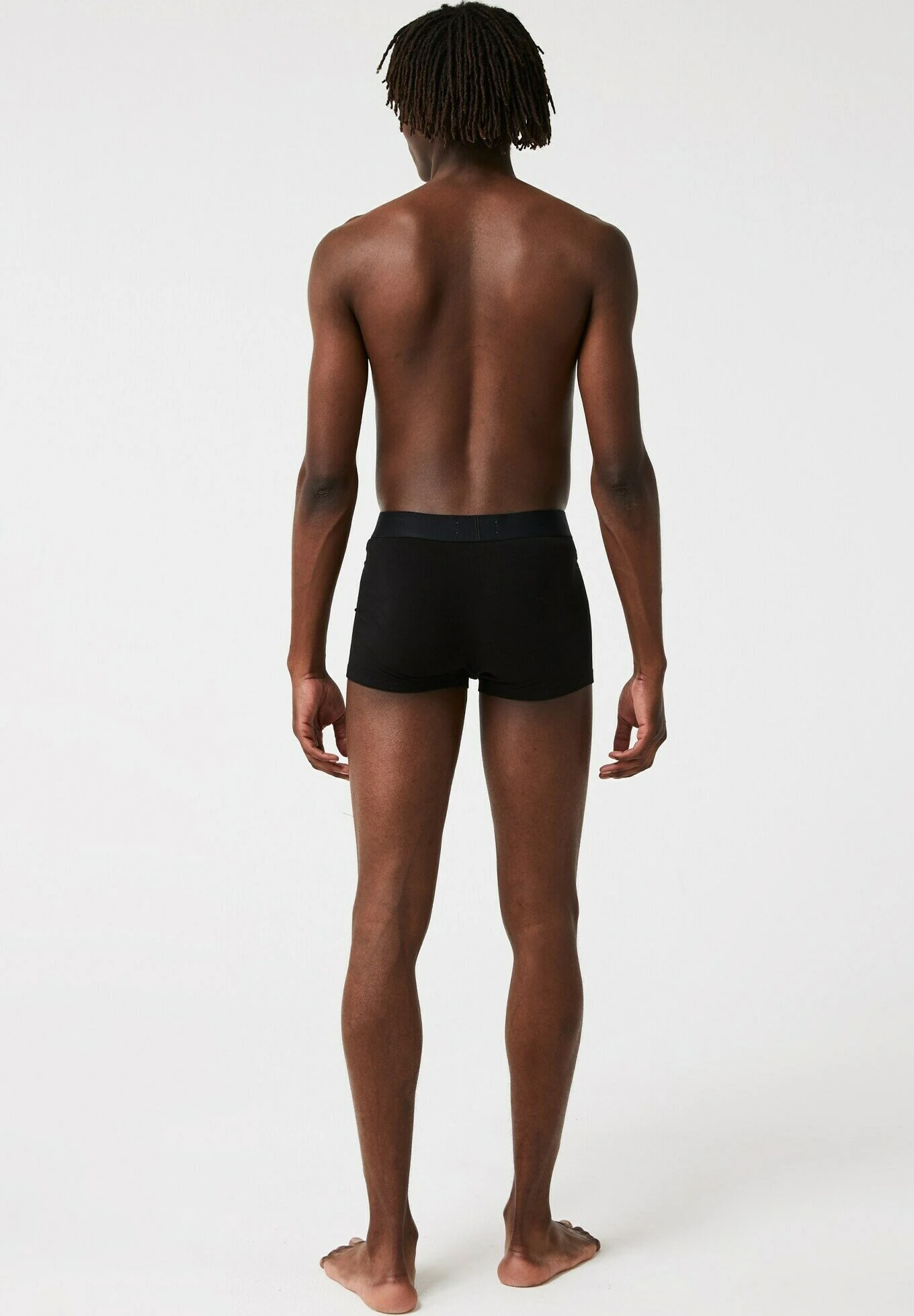 Lacoste 3Pack - Onderbroeken - Noir Gris Chine Blanc 3 Lacoste 3Pack - Onderbroeken - Noir Gris Chine Blanc - Afbeelding 3