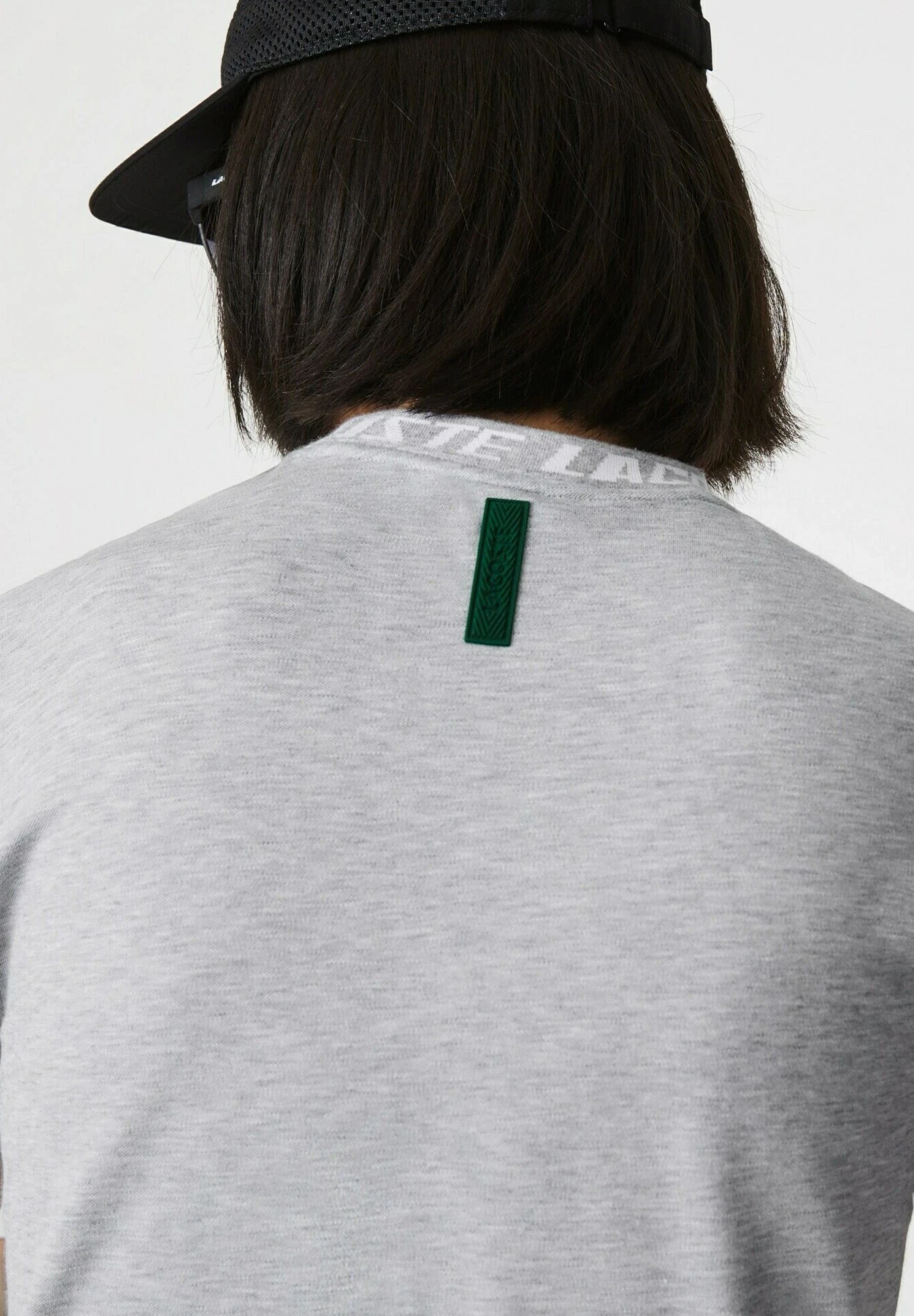 Lacoste T-Shirt Print - Gris Chiné 4 Lacoste T-Shirt Print - Gris Chiné - Afbeelding 4