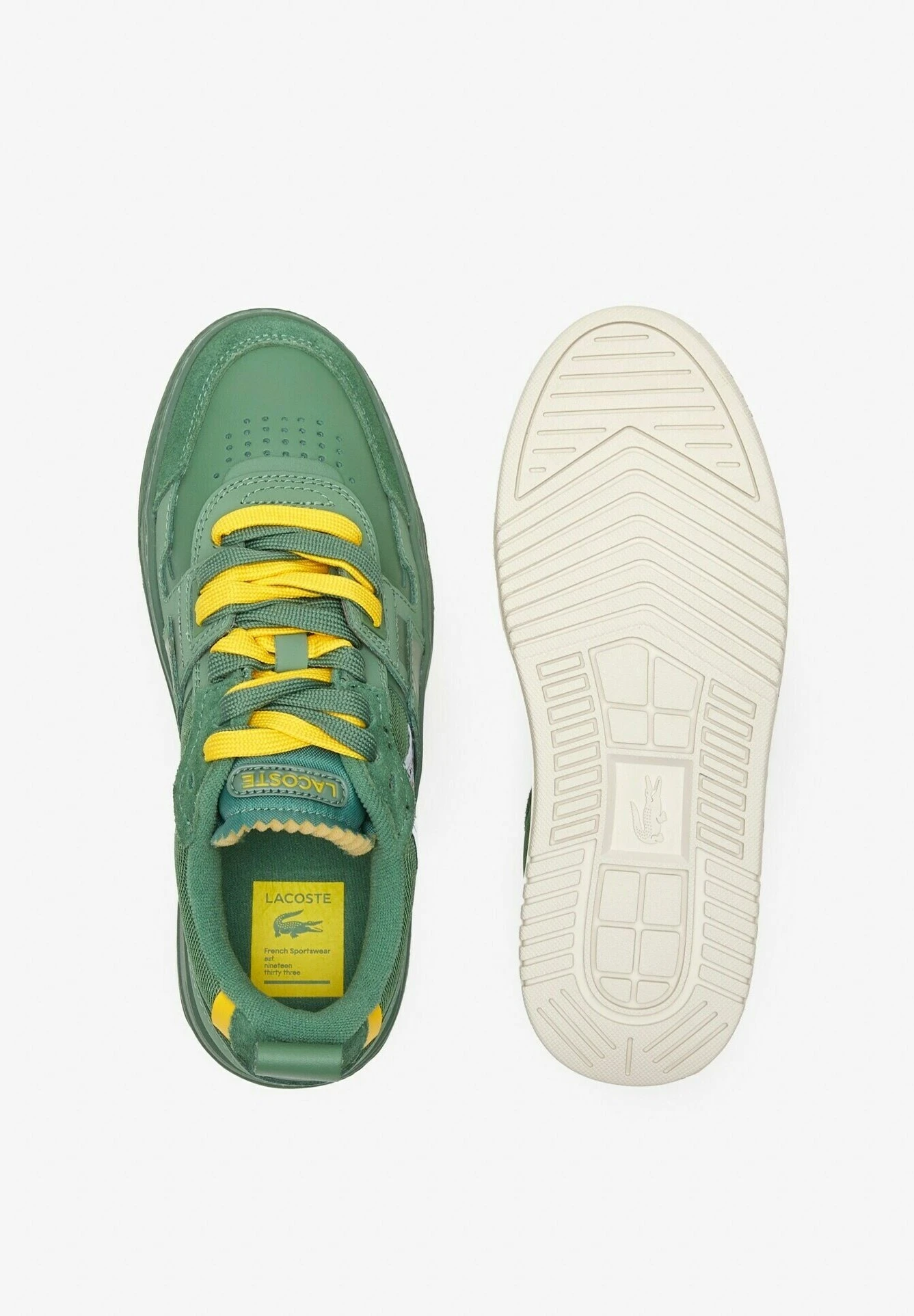 Lacoste Sport Court - Sneakers Laag - Grn Ylw 3 Lacoste Sport Court - Sneakers Laag - Grn Ylw - Afbeelding 3
