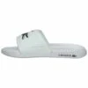 Lacoste Badslippers - Wht Dkgrn